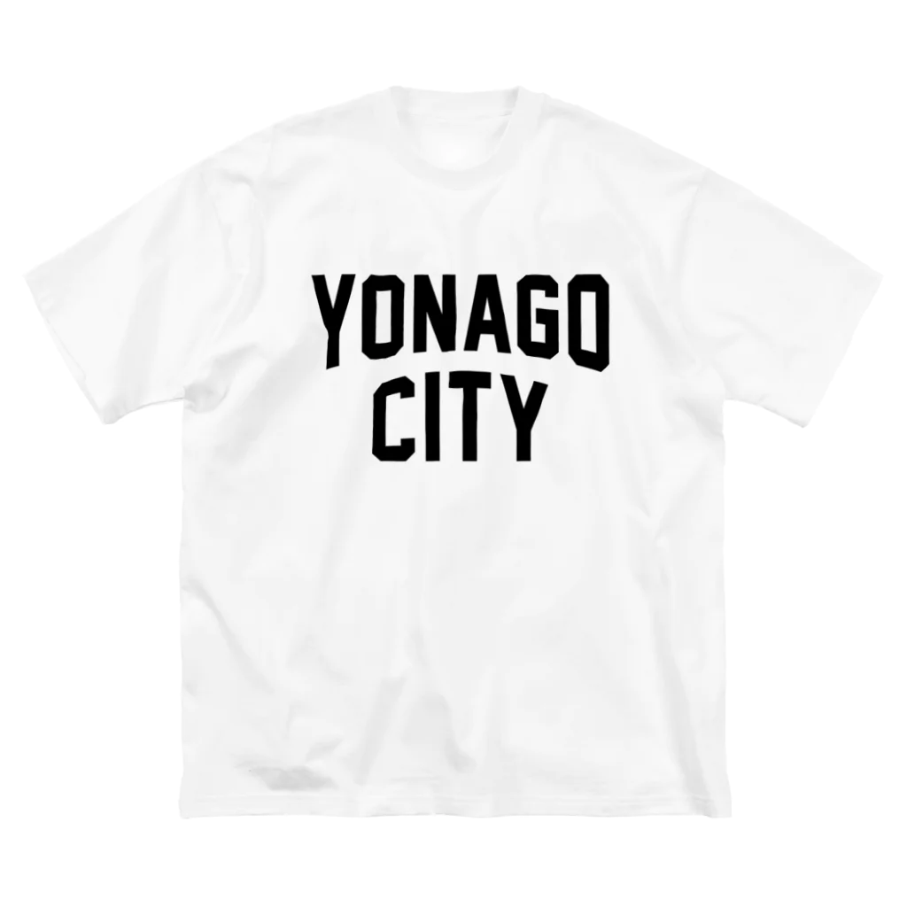 JIMOTO Wear Local Japanの米子市 YONAGO CITY ビッグシルエットTシャツ