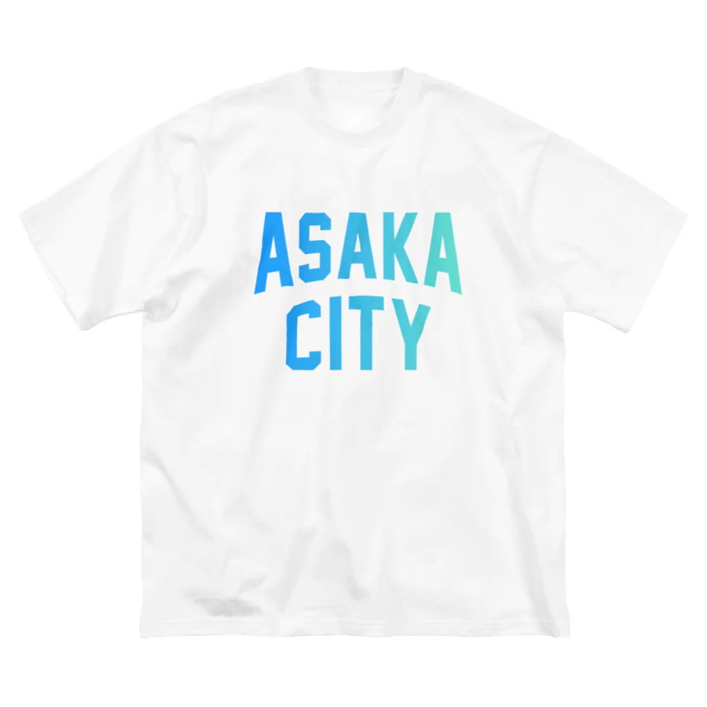 JIMOTOE Wear Local Japanの朝霞市 ASAKA CITY ビッグシルエットTシャツ