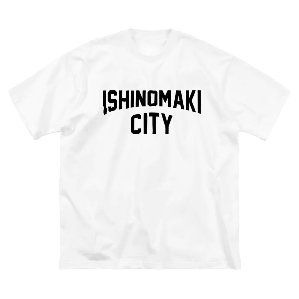 JIMOTO Wear Local Japanの石巻市 ISHINOMAKI CITY ビッグシルエットTシャツ