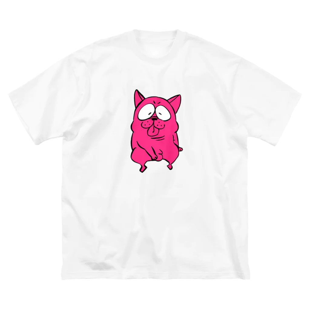 はなぺちゃよんそくほこうのこねこねティー Big T-Shirt