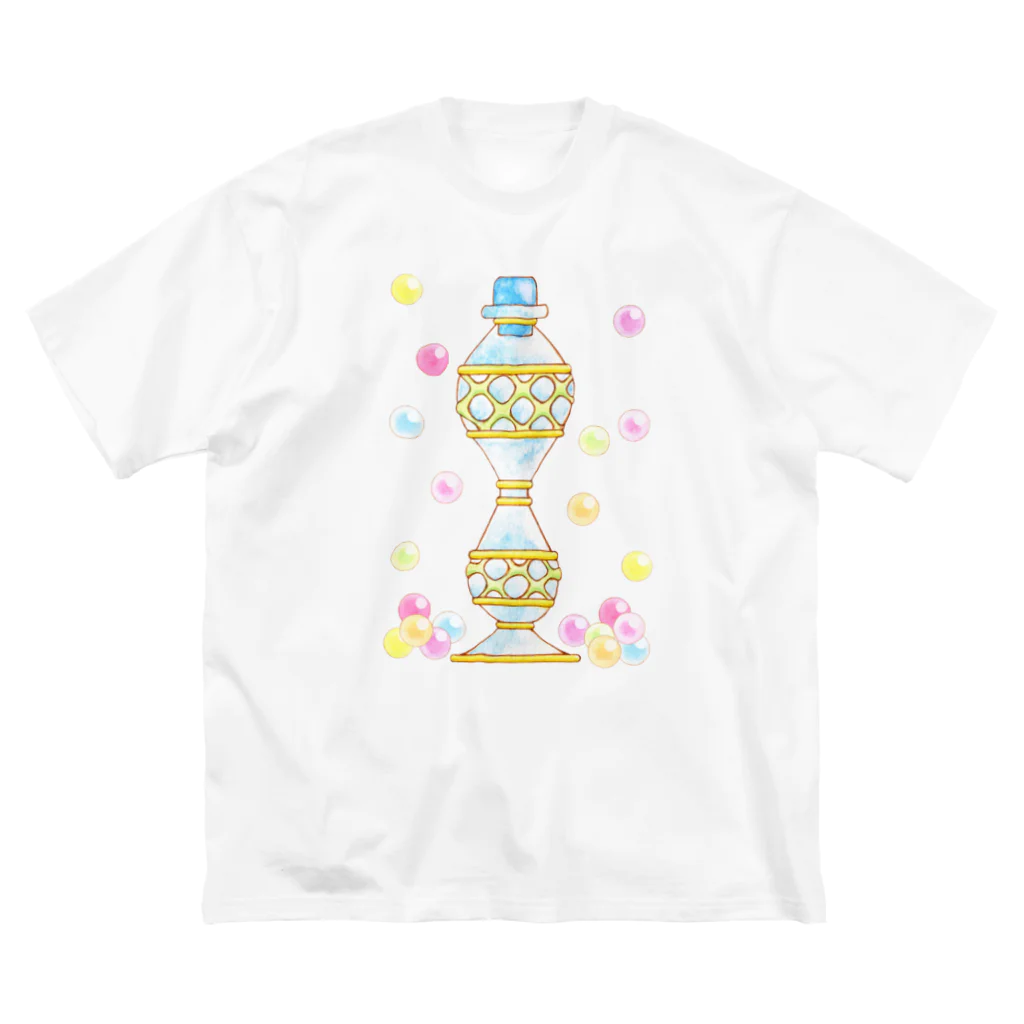 プリズモリイの箱の魔法少女の不思議な香水瓶と魔法玉石 ブルー Big T-Shirt