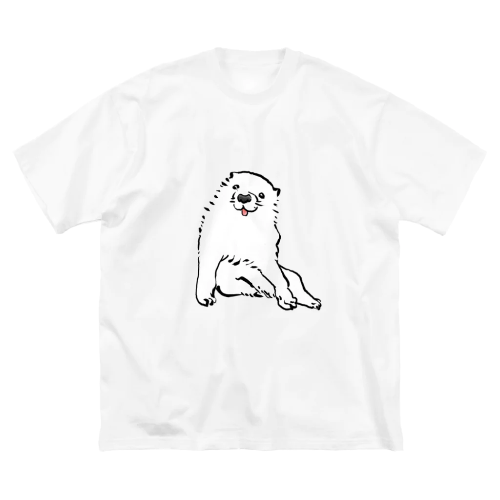 ふくふく商店の長沢芦雪の「あの犬」 ビッグシルエットTシャツ