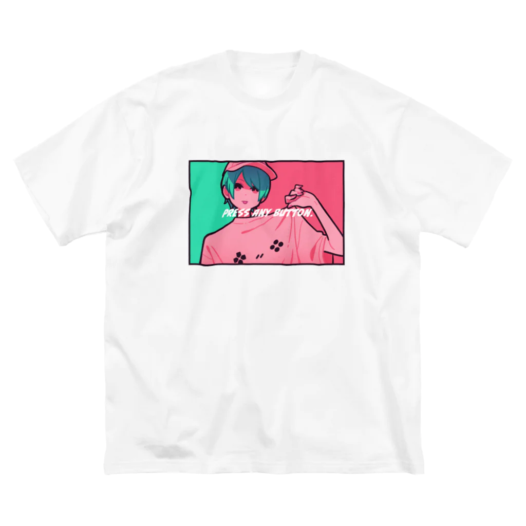 美好よしみのGAME GIRL ビッグシルエットTシャツ