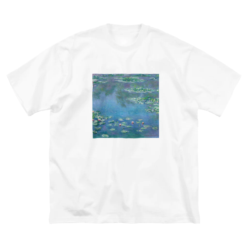 Art Baseのクロード・モネ / 睡蓮 / waterlilies / 1906 / Claude Monet ビッグシルエットTシャツ
