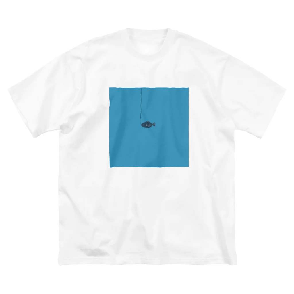 xiangのfish ビッグシルエットTシャツ