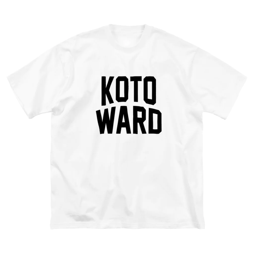 JIMOTOE Wear Local Japanの江東区 KOTO WARD ビッグシルエットTシャツ