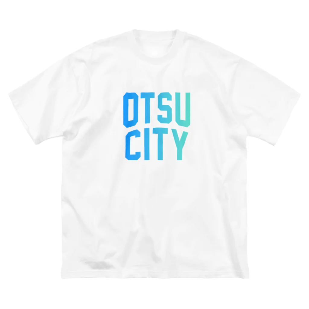 JIMOTO Wear Local Japanの大津市 OTSU CITY ビッグシルエットTシャツ