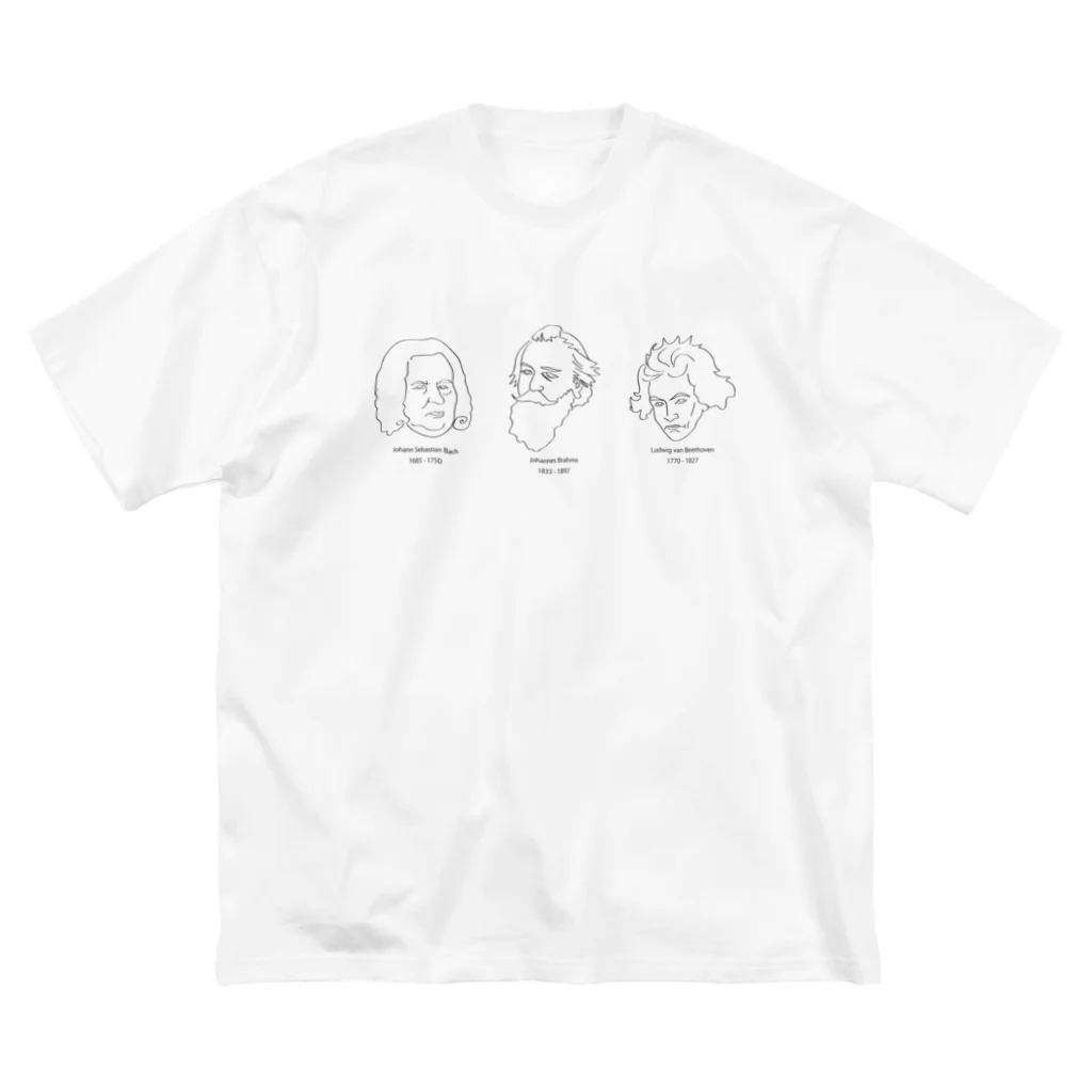 彩erのドイツの三大B ビッグシルエットTシャツ