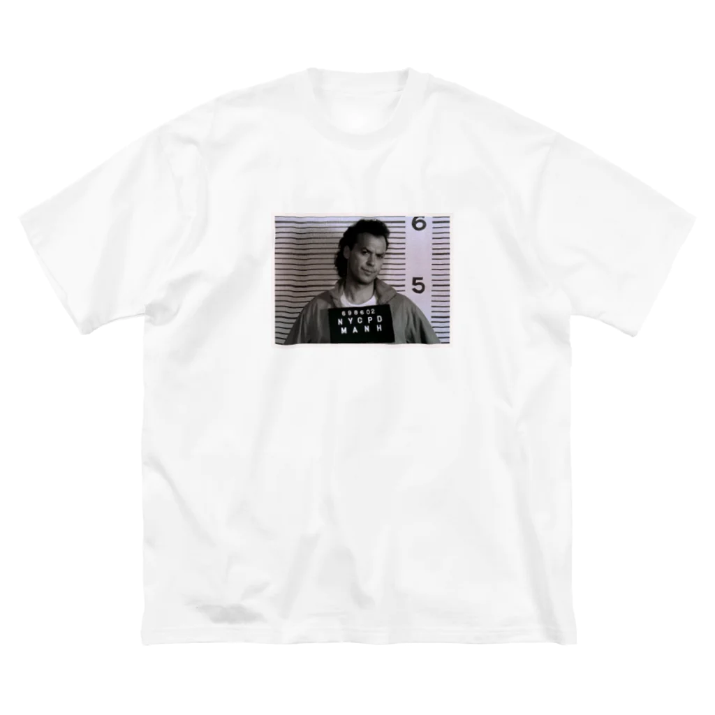 Diaz-ShopのMichael Keaton - Mugshot ビッグシルエットTシャツ