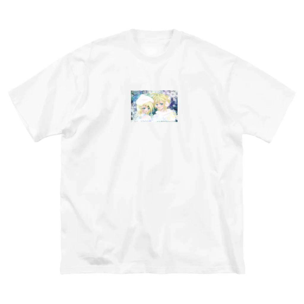 さやひよの宝箱の冬景色 ビッグシルエットTシャツ