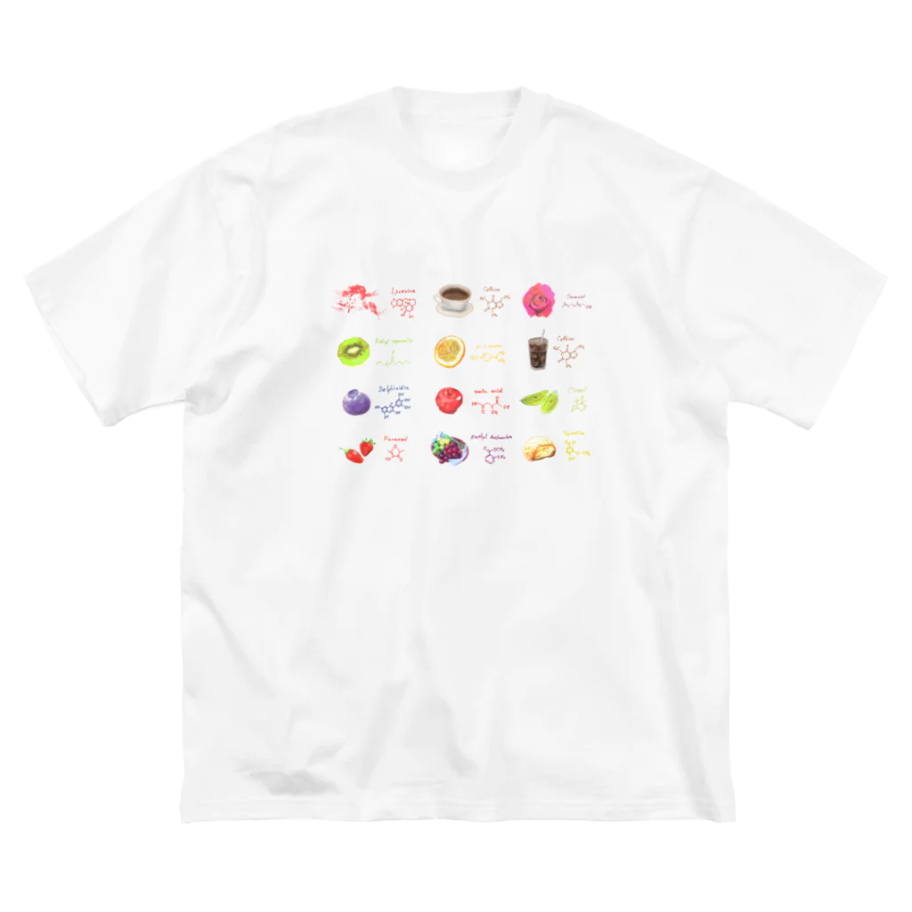 そらまめのいろいろな分子 루즈핏 티셔츠