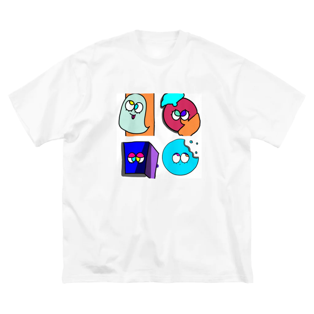 🈂️のキョロリちゃん ビッグシルエットTシャツ