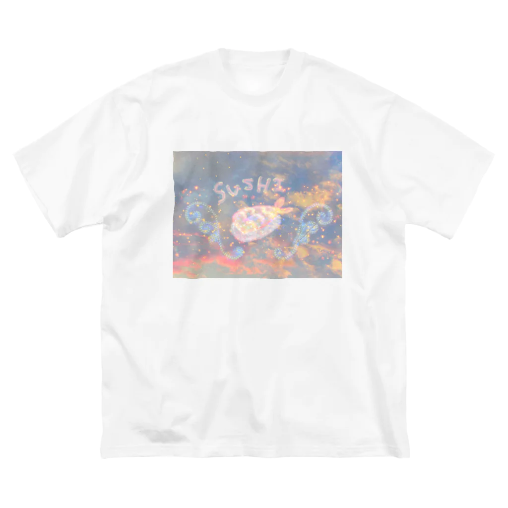 シュウマイのバニラ味のお寿司の幽霊 Big T-Shirt