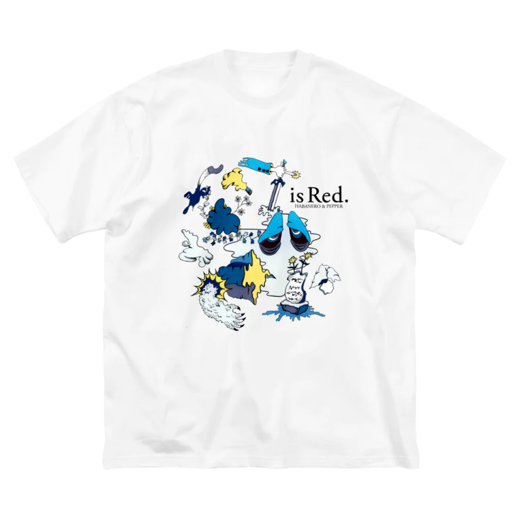 ハバネロ胡椒のハバネロ胡椒「is Red.」記念グッズA Big T-Shirt