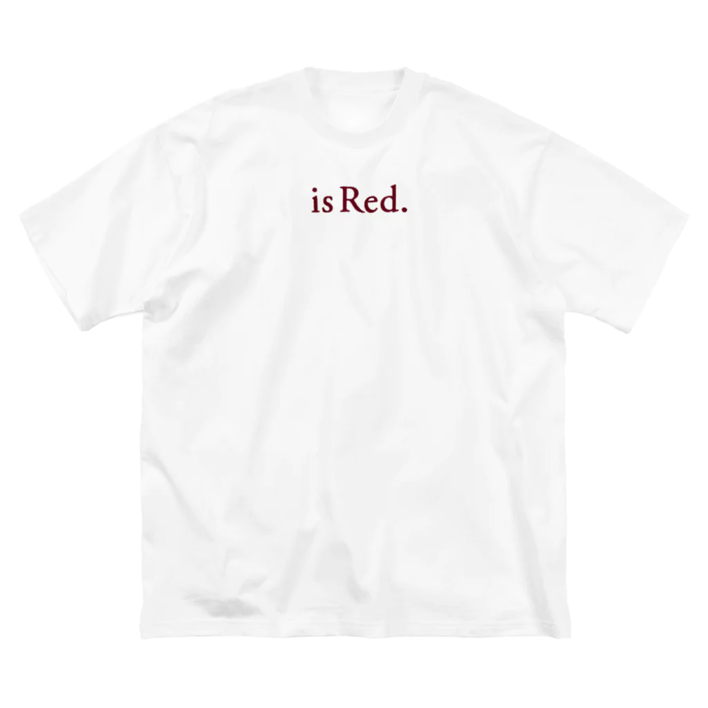 ハバネロ胡椒のハバネロ胡椒「is Red.」記念グッズB ビッグシルエットTシャツ