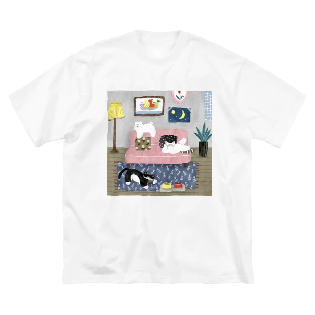 かわべしおん | イラストレーターのhome sweet home Big T-Shirt