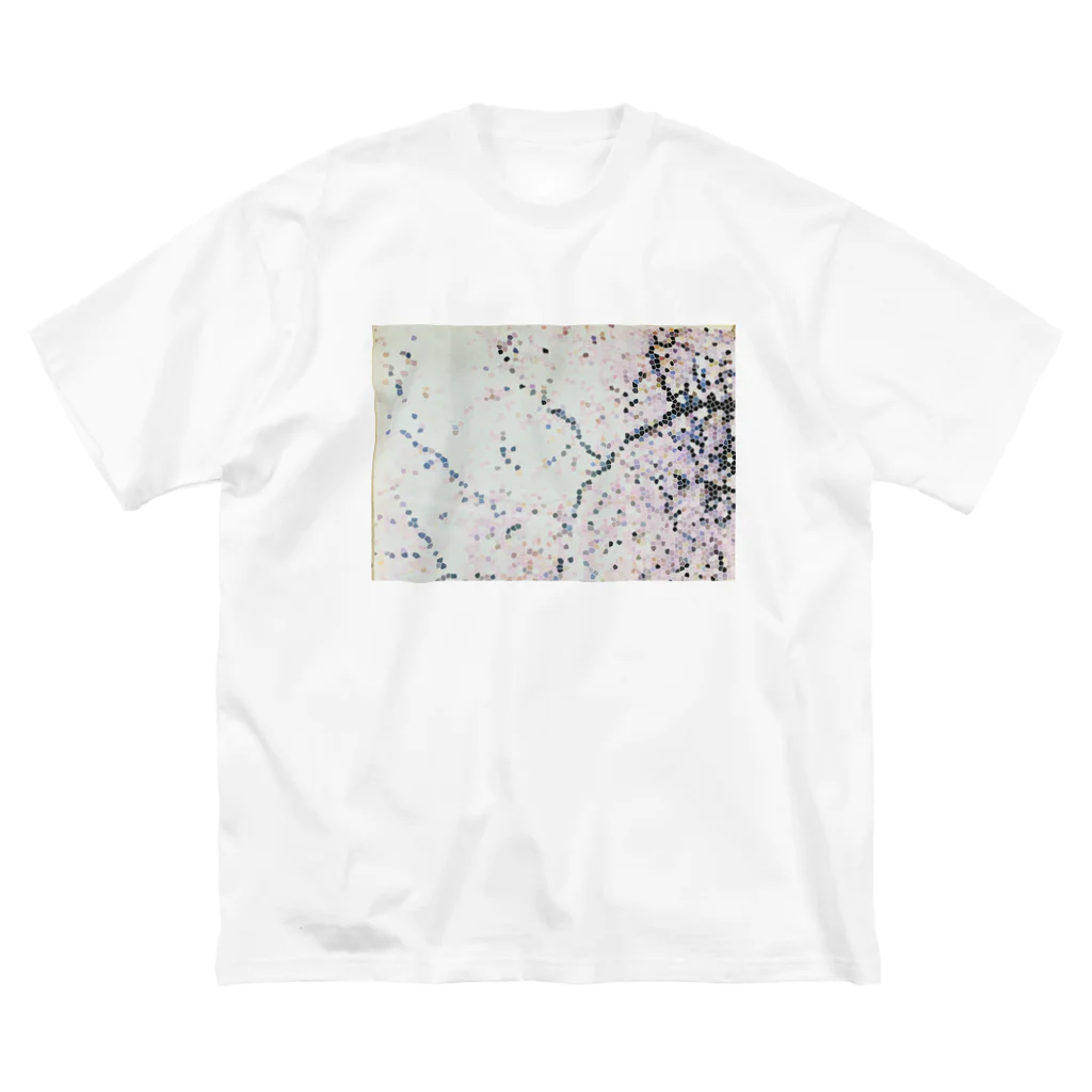 seki_junkoのドット桜モチーフ Big T-Shirt