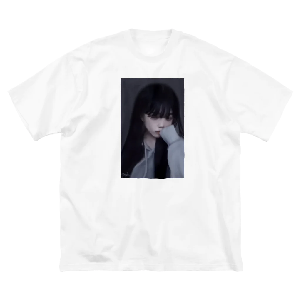 やとかshopの「 暗ヤミ 」 やとか ビッグシルエットTシャツ