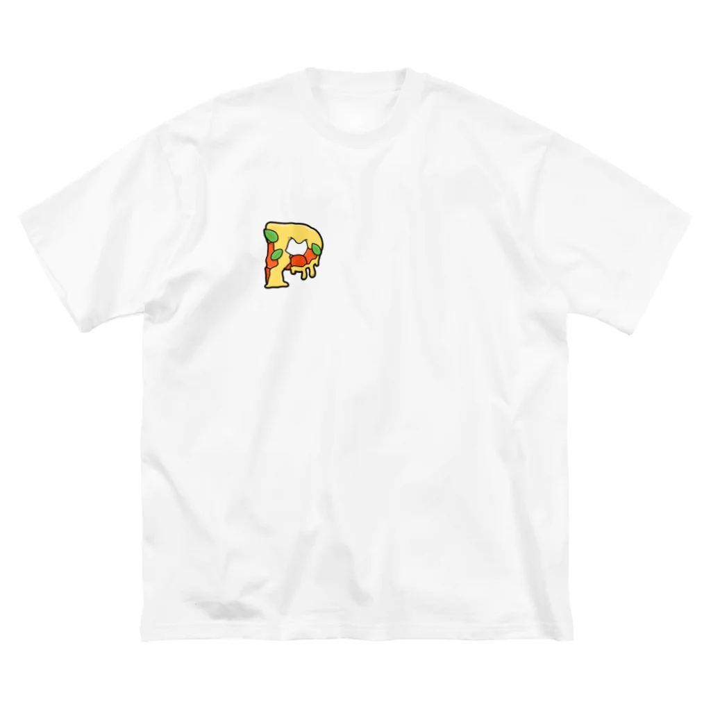 COKE_JAMのピッツァT ビッグシルエットTシャツ