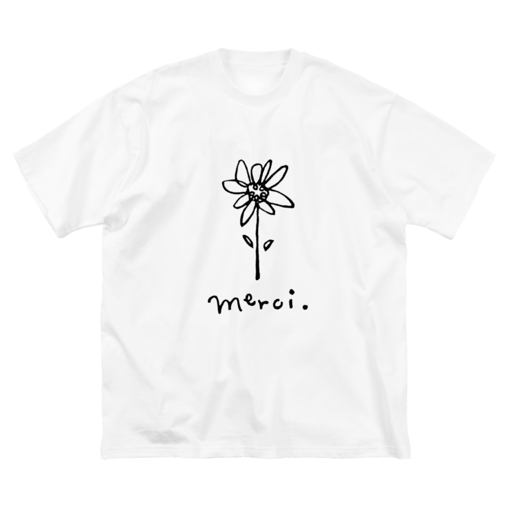 名もなき花 Amp Merci Subarisuのビッグシルエットtシャツ通販 Suzuri スズリ