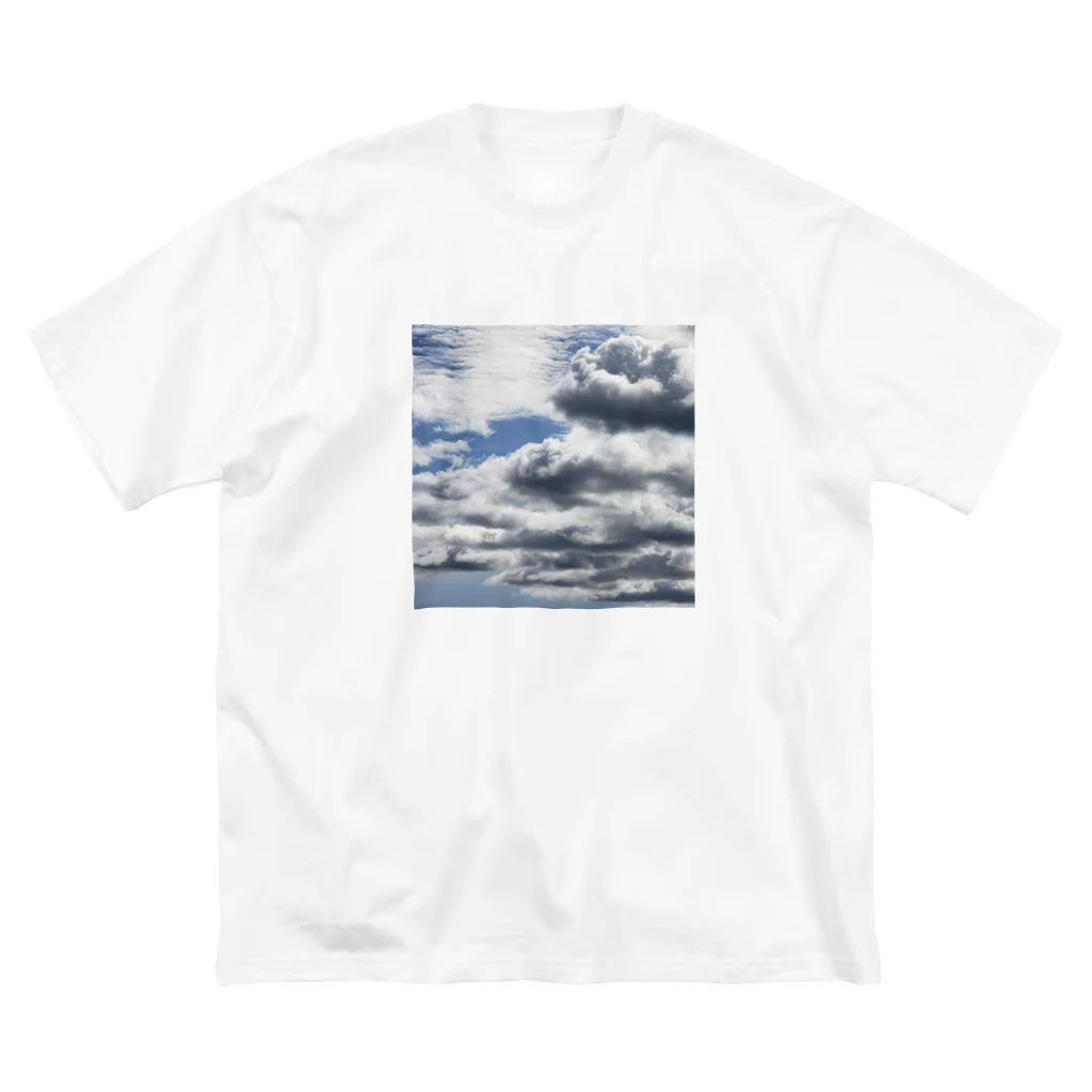 mariaMadeの空の写真シリーズ　青空ちゃん　5 ビッグシルエットTシャツ