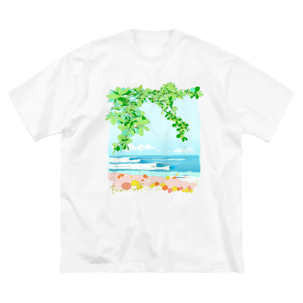 ボウズサーフのWave ビッグシルエットTシャツ