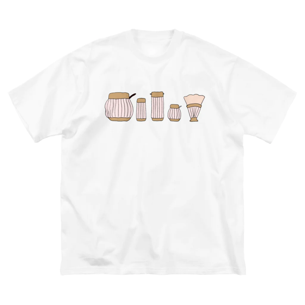 気ままに創作　よろず堂のおいしい食卓 ビッグシルエットTシャツ