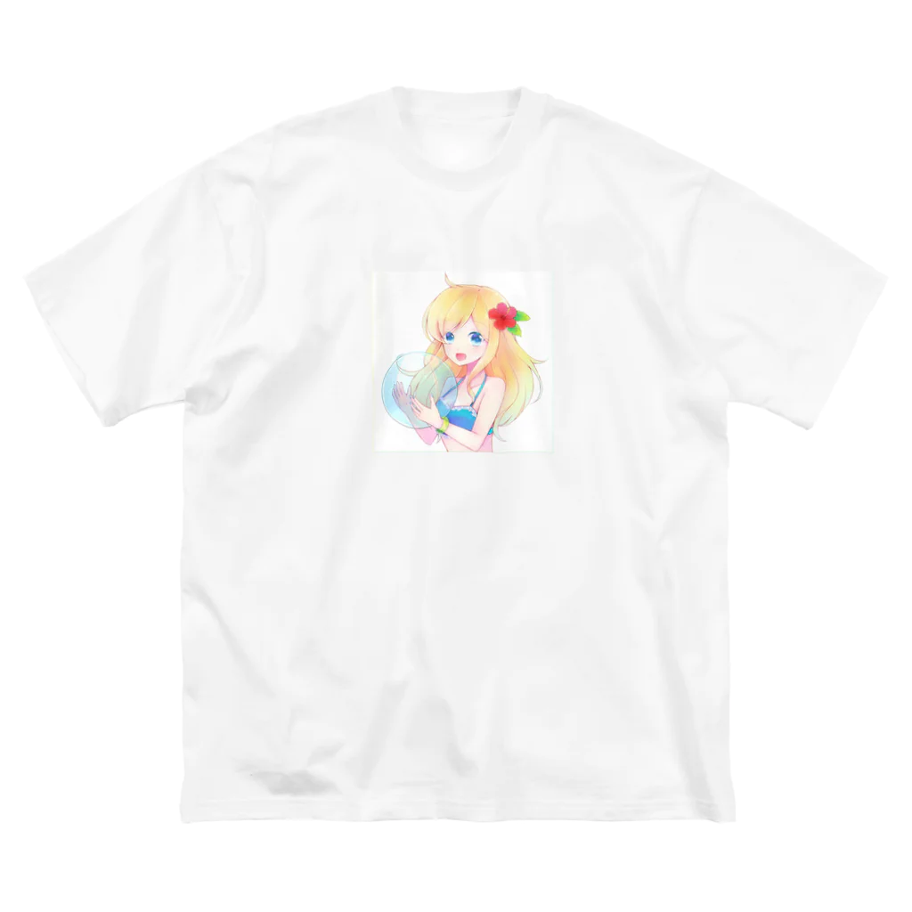 アクセルスタイルの水着美女　 Big T-Shirt