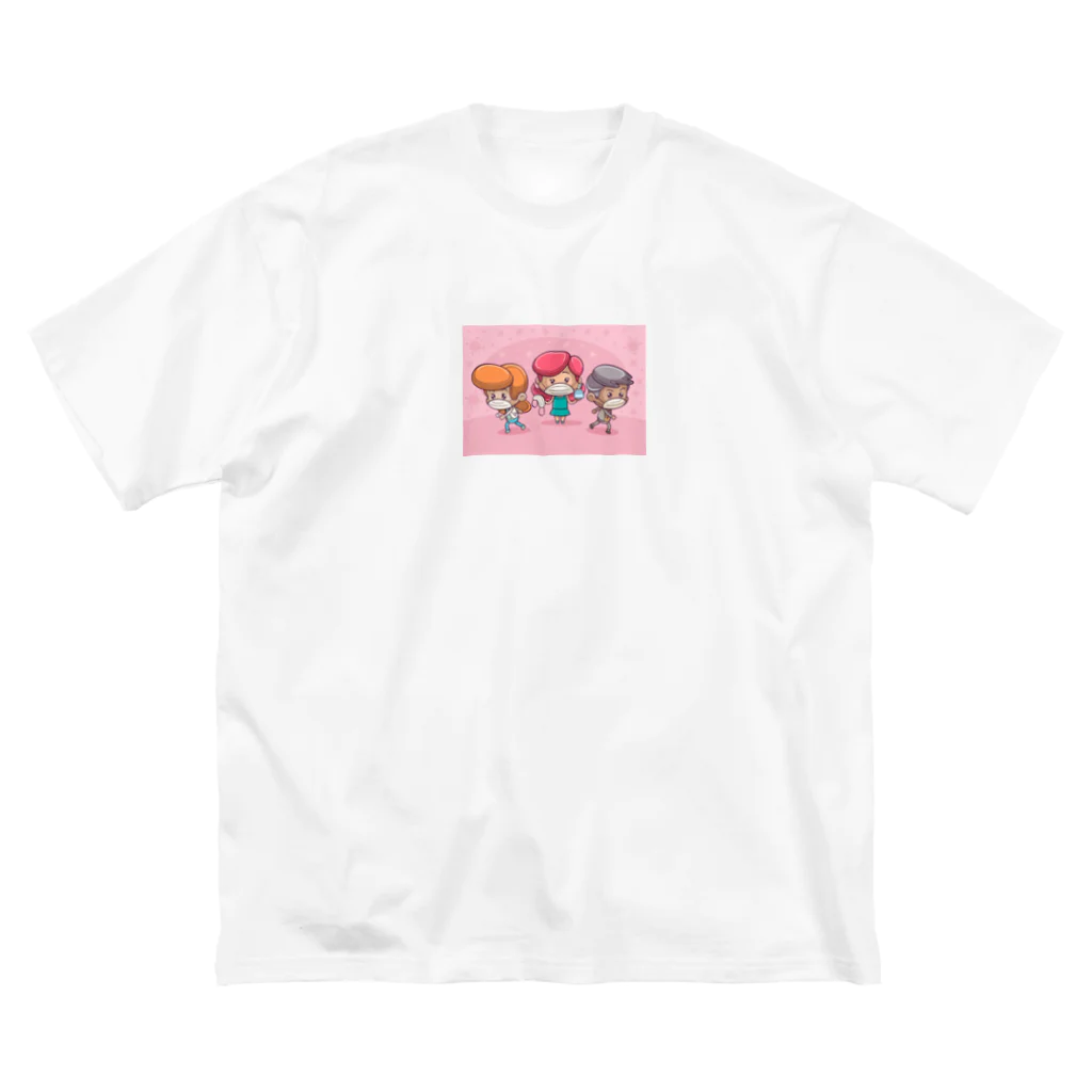 アクセルスタイルのマスク手洗い Big T-Shirt