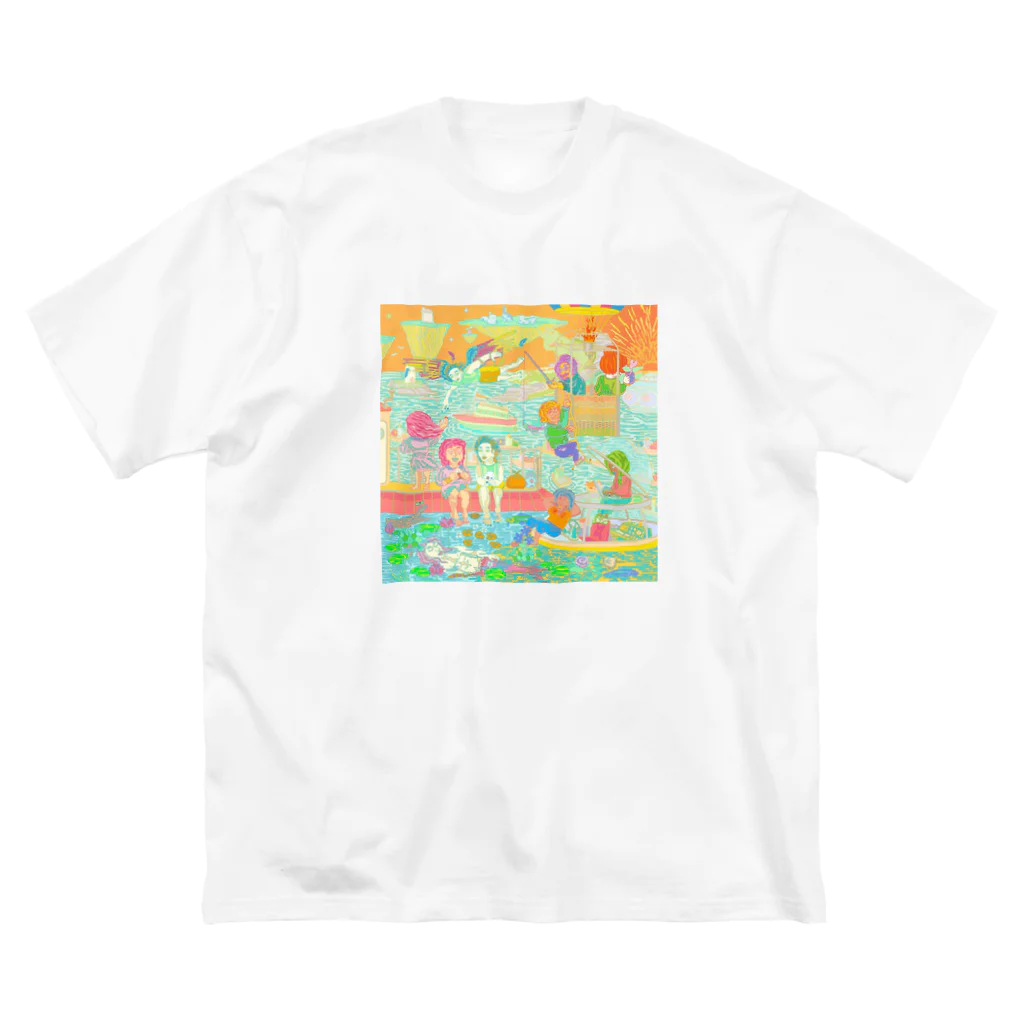 Mirai Gotoの　sunset ビッグシルエットTシャツ