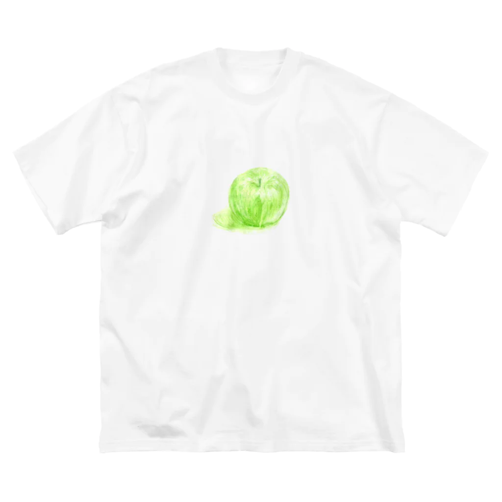 App officialのノートに描いたリンゴ ビッグシルエットTシャツ
