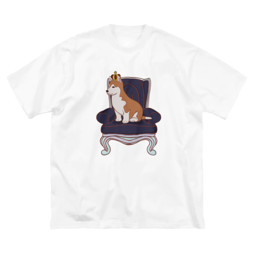 prunelleのKing Dog ビッグシルエットTシャツ