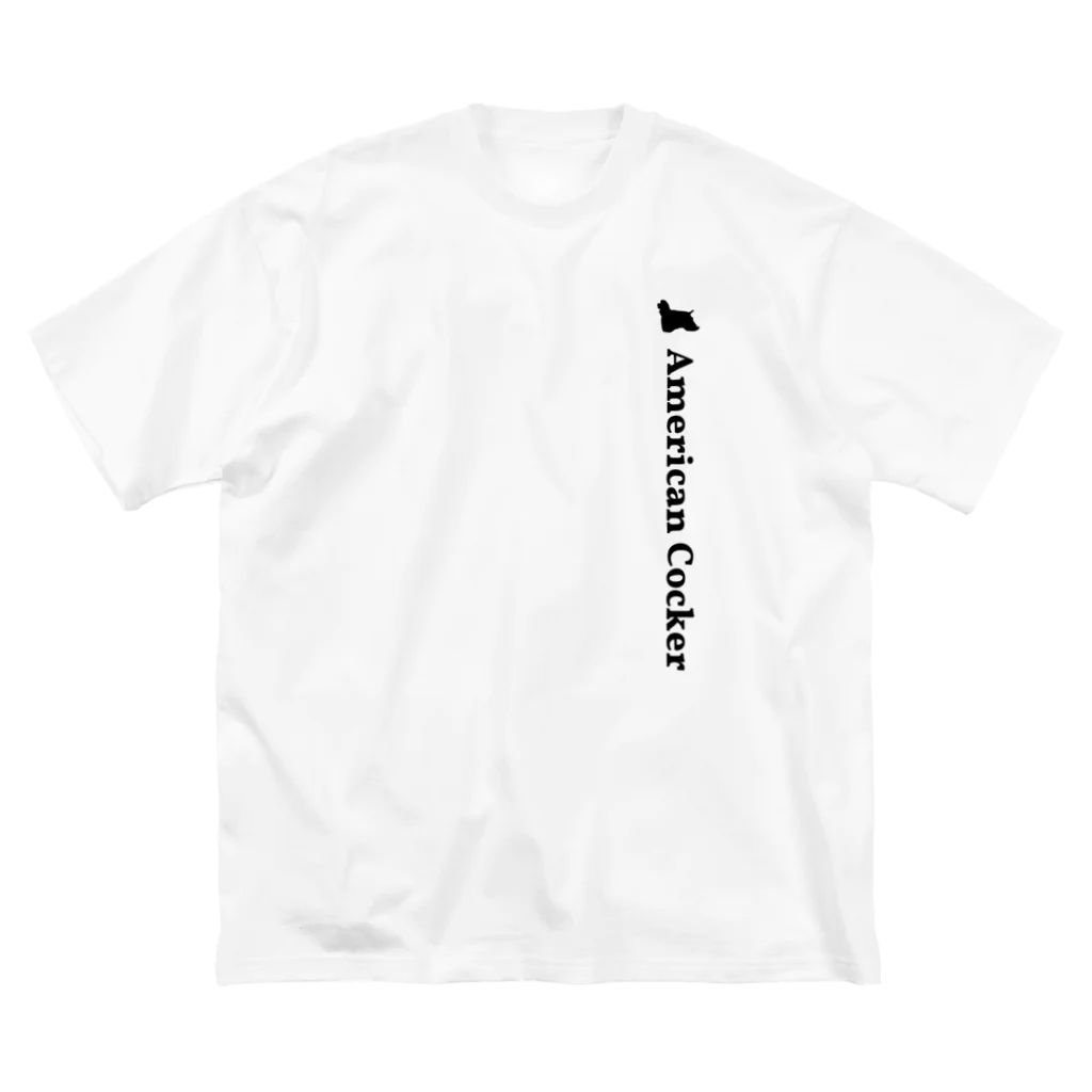 onehappinessのアメリカンコッカースパニエル Big T-Shirt