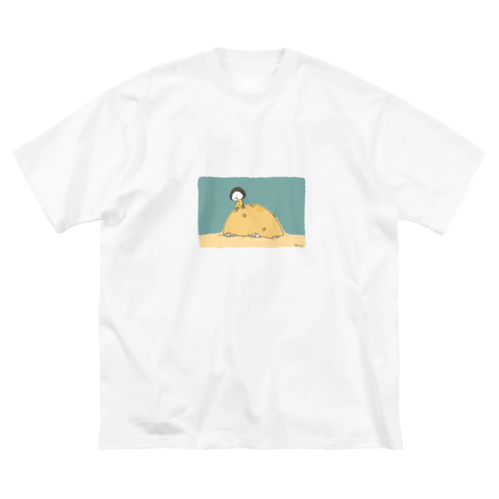 o-mori／おおもりの関西風天津飯 ビッグシルエットTシャツ