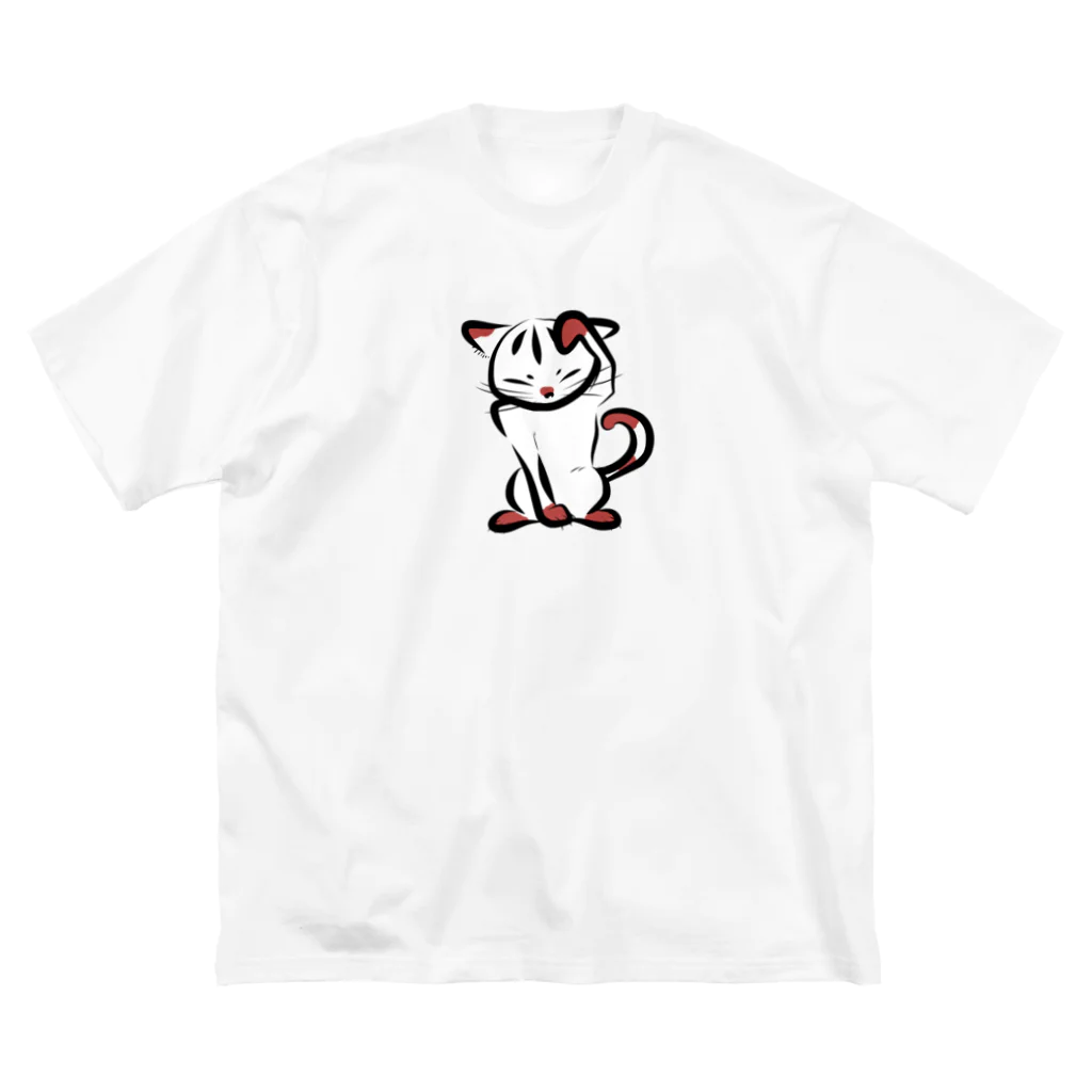 mugioの寝子-neko- ビッグシルエットTシャツ