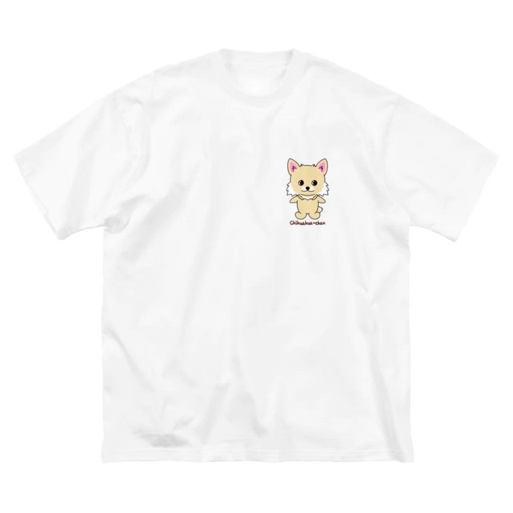 shigeruのチワワちゃん ビッグシルエットTシャツ