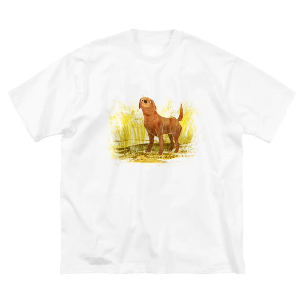 hitomiのLABRADOR the best dog ビッグシルエットTシャツ