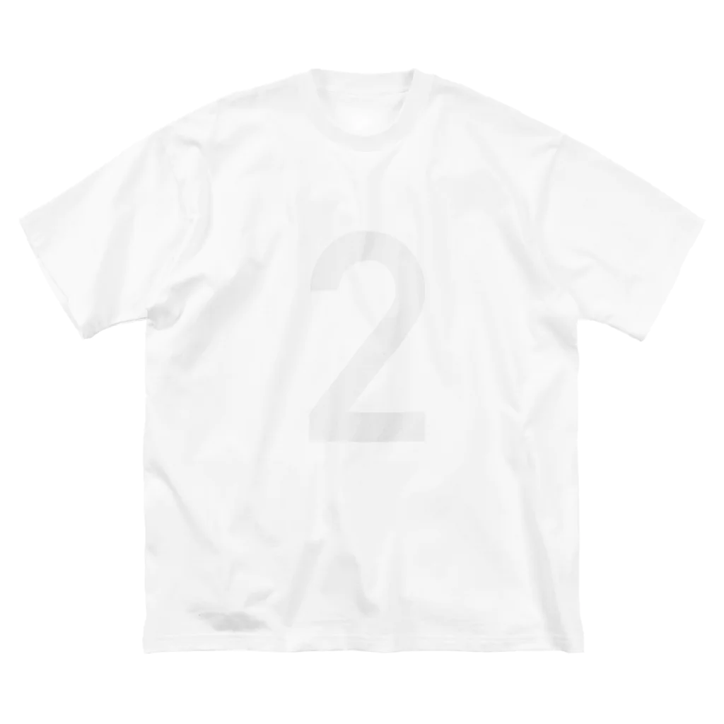 chii workshopのnumber 2 ビッグシルエットTシャツ