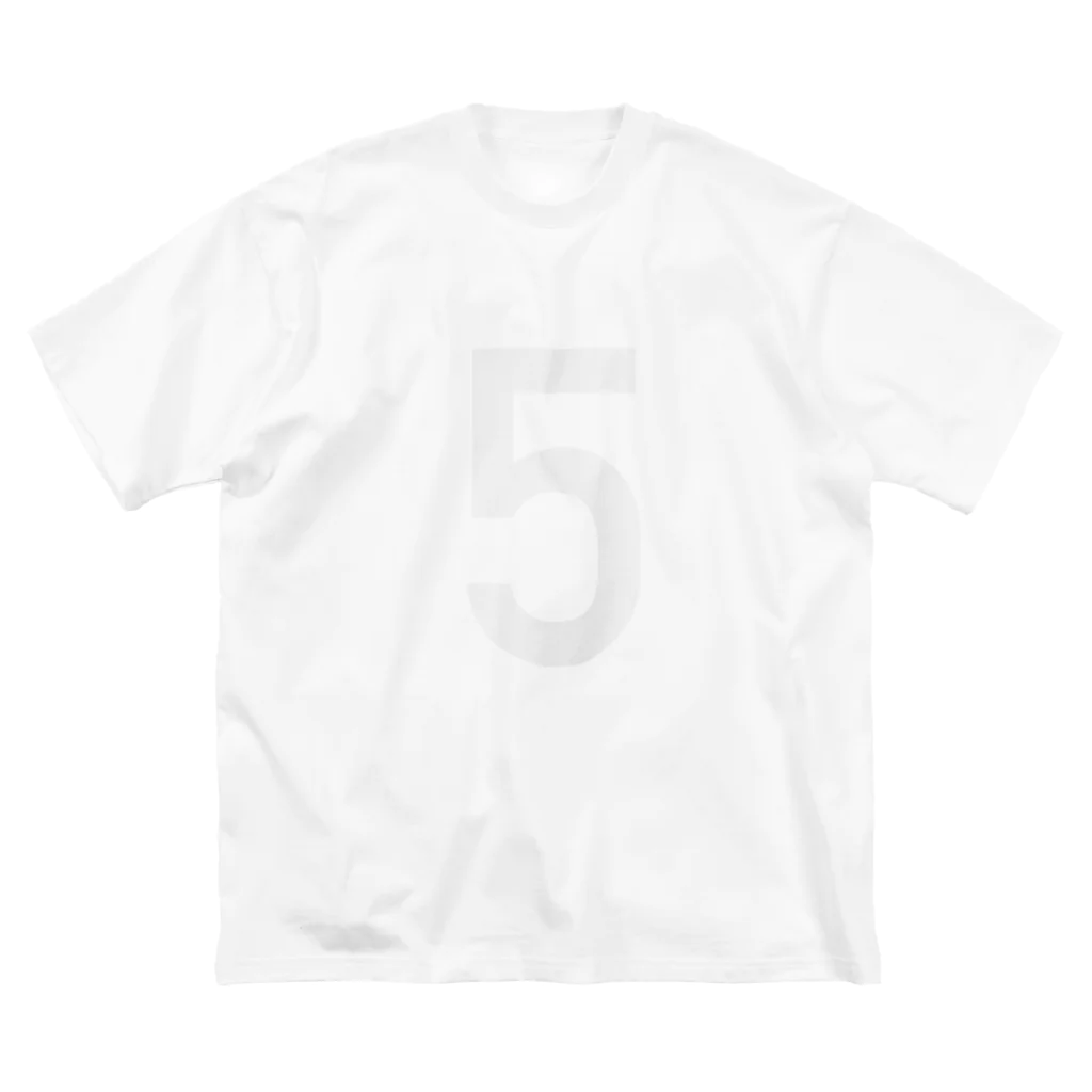 chii workshopのnumber 5 ビッグシルエットTシャツ