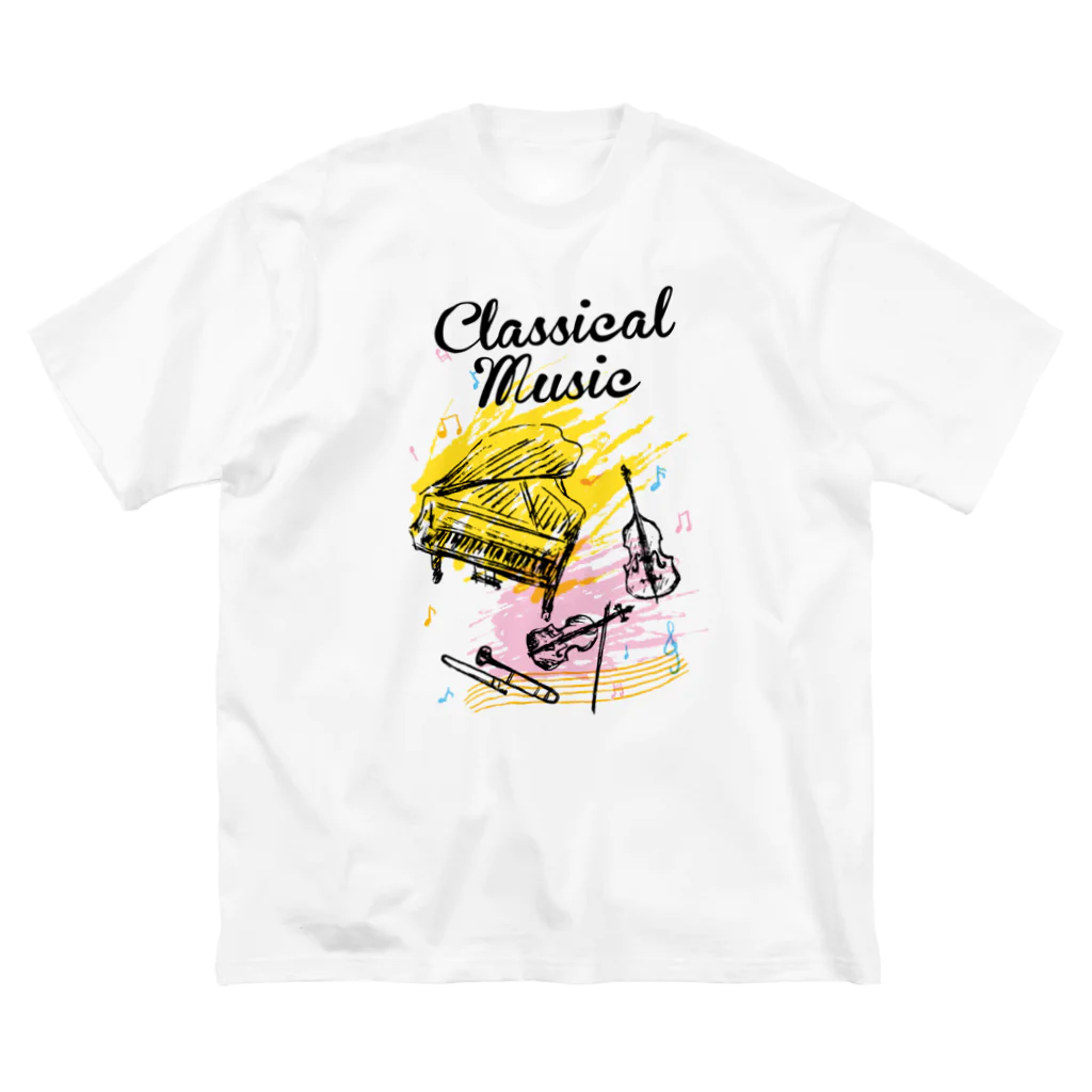 DRIPPEDのClassical Music-クラシックミュージック- ビッグシルエットTシャツ