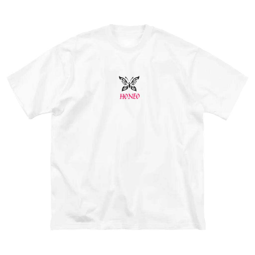 honeo honeo💥の蝶々なホネ ビッグシルエットTシャツ