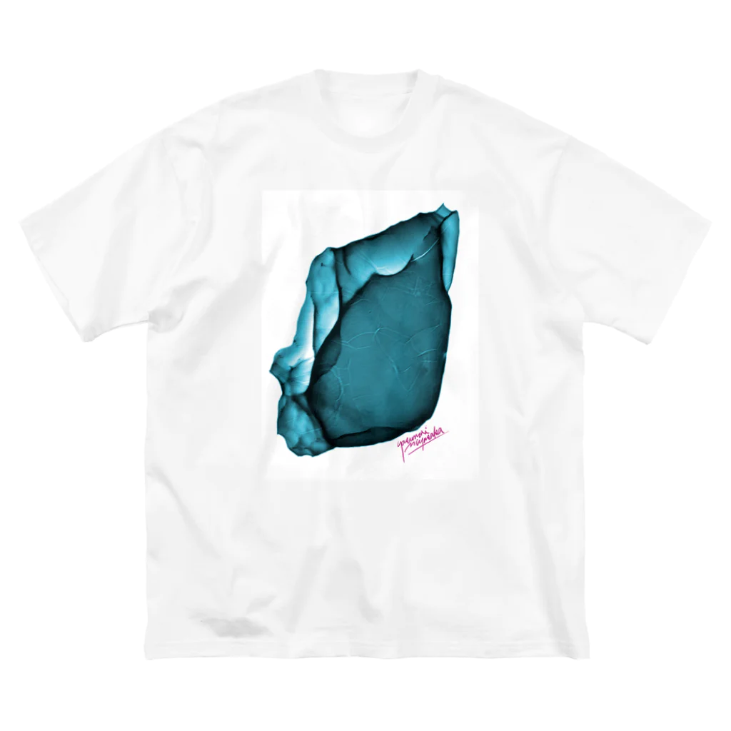 写真家・宮坂泰徳の『Re:ice』 #001  (ver.BLUE) ビッグシルエットTシャツ