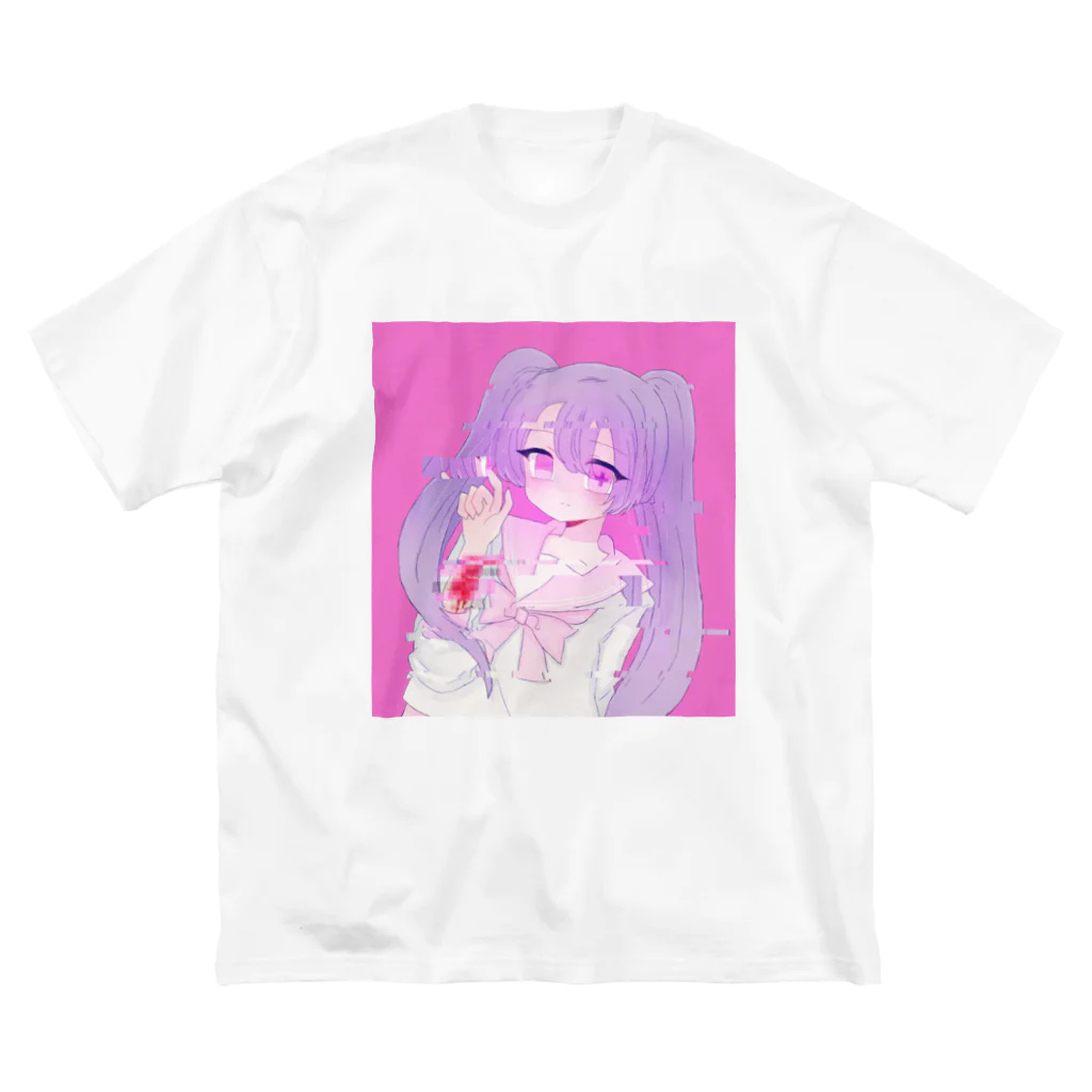 あくむ病院の病み子たゃ ビッグシルエットTシャツ