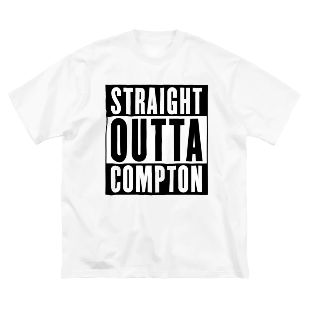DRIPPEDのSTRAIGHT OUTTA COMPTON- ストレイト・アウタ・コンプトン- ビッグシルエットTシャツ