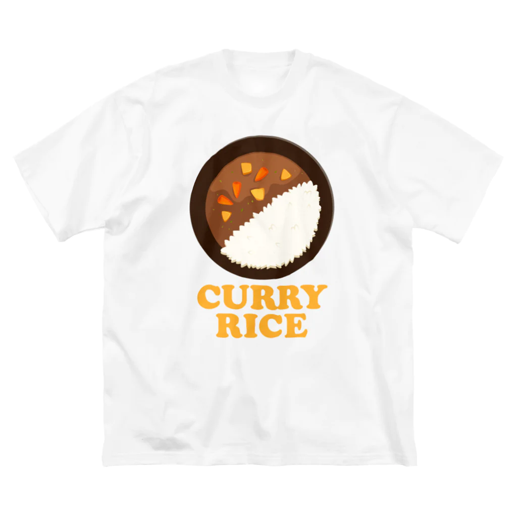 DRIPPEDのCURRY RICE-カレーライス- ビッグシルエットTシャツ