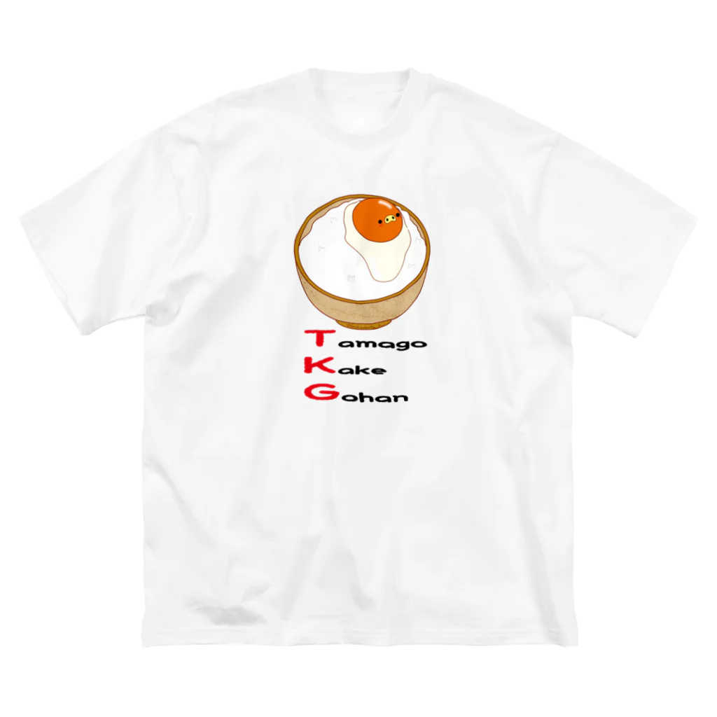 Draw freelyのTKG 卵かけご飯 Big T-Shirt