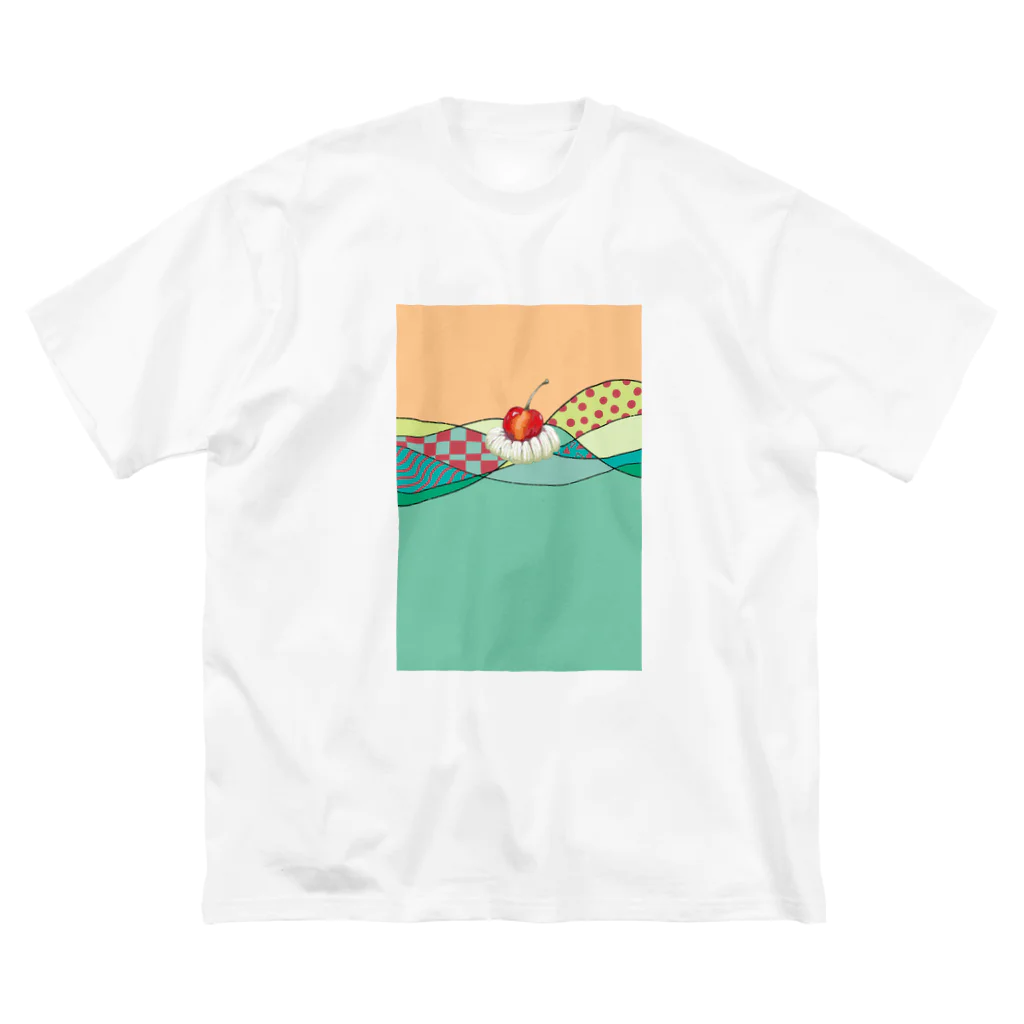 kiyoraのメロンソーダ ビッグシルエットTシャツ