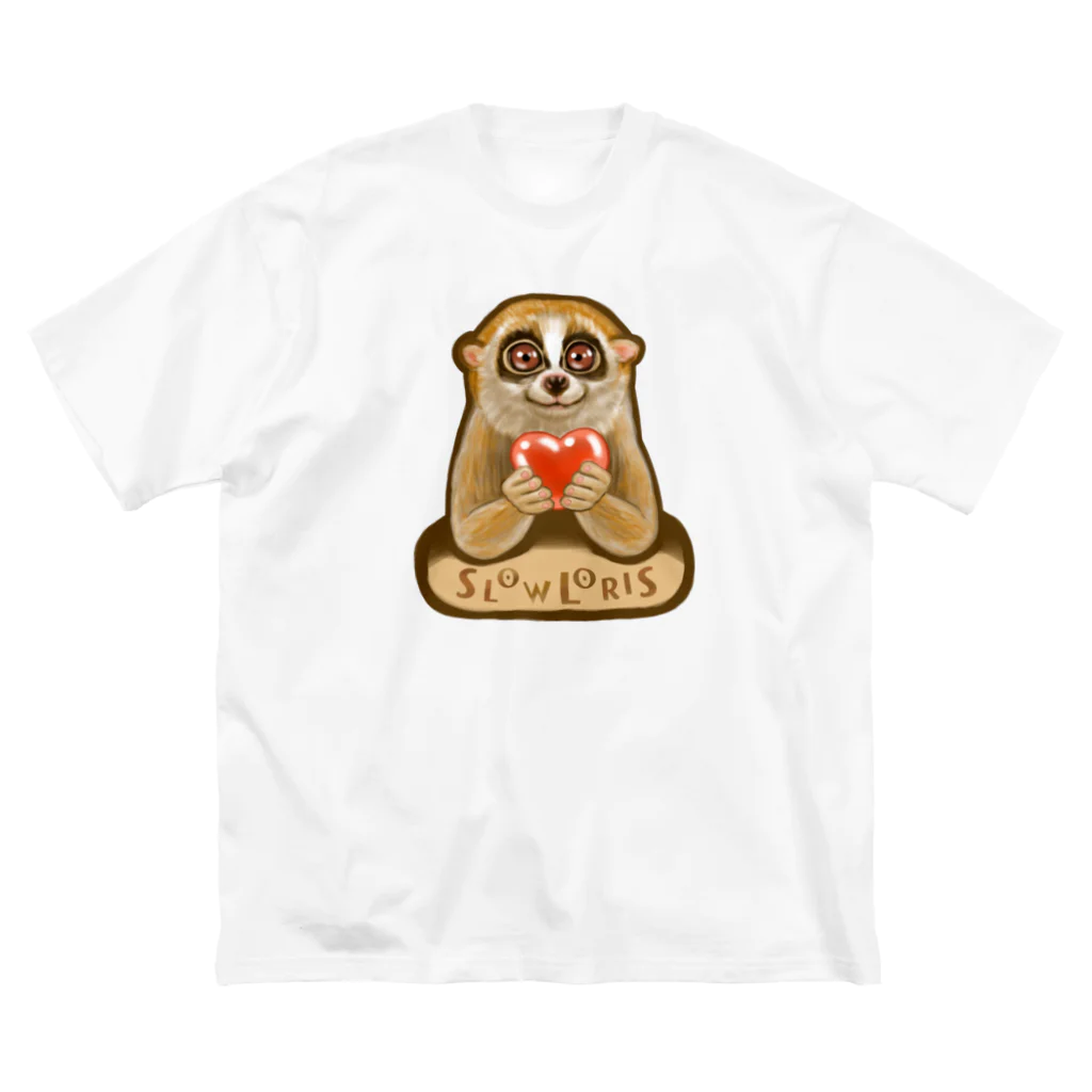 huroshikiのスローロリス SLOW LORIS ビッグシルエットTシャツ