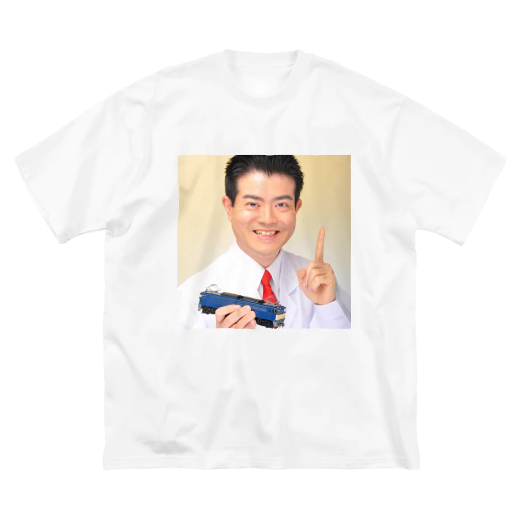 鉄道博士 / Dr.Railwayの鉄道博士 / Dr.Railway ビッグシルエットTシャツ