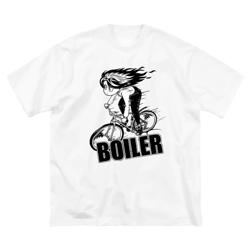 nidan-illustrationの"BOILER" ビッグシルエットTシャツ